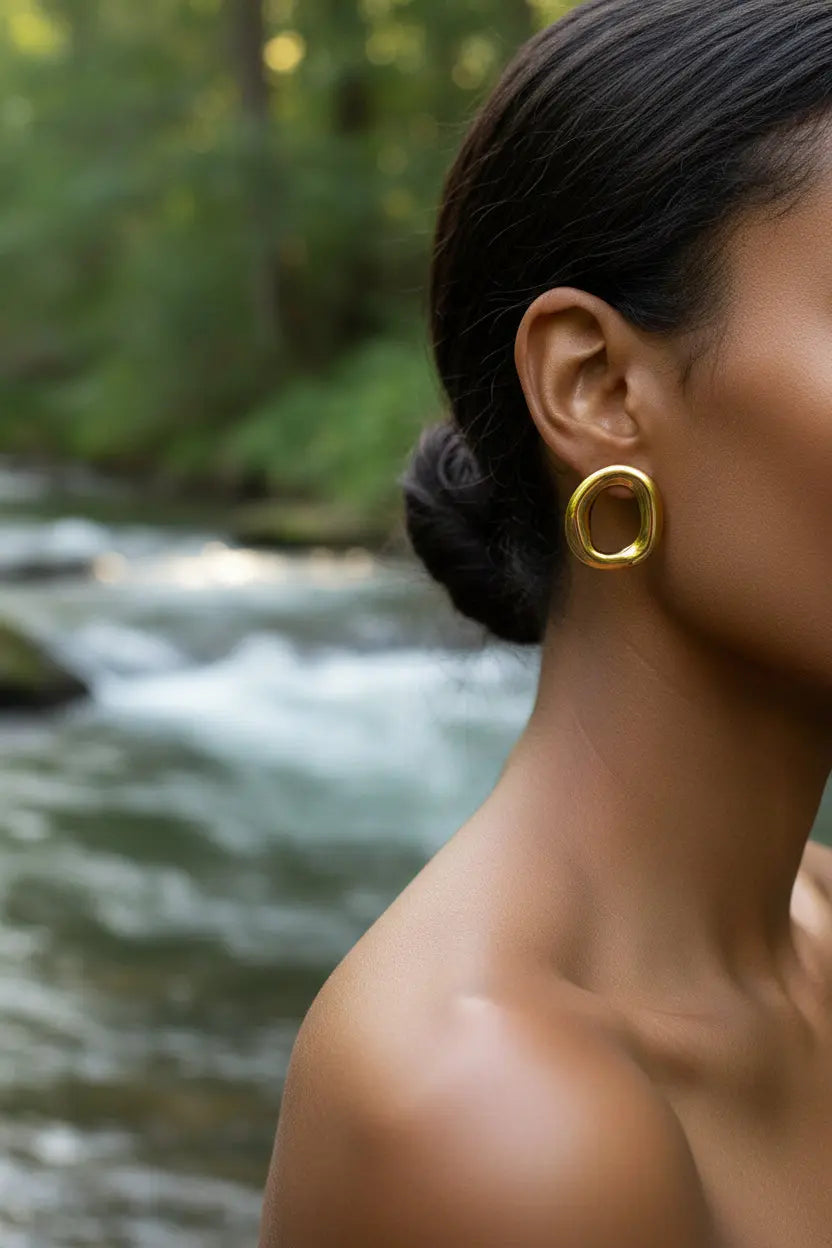 Boucles d'oreille Halo (version grandes)