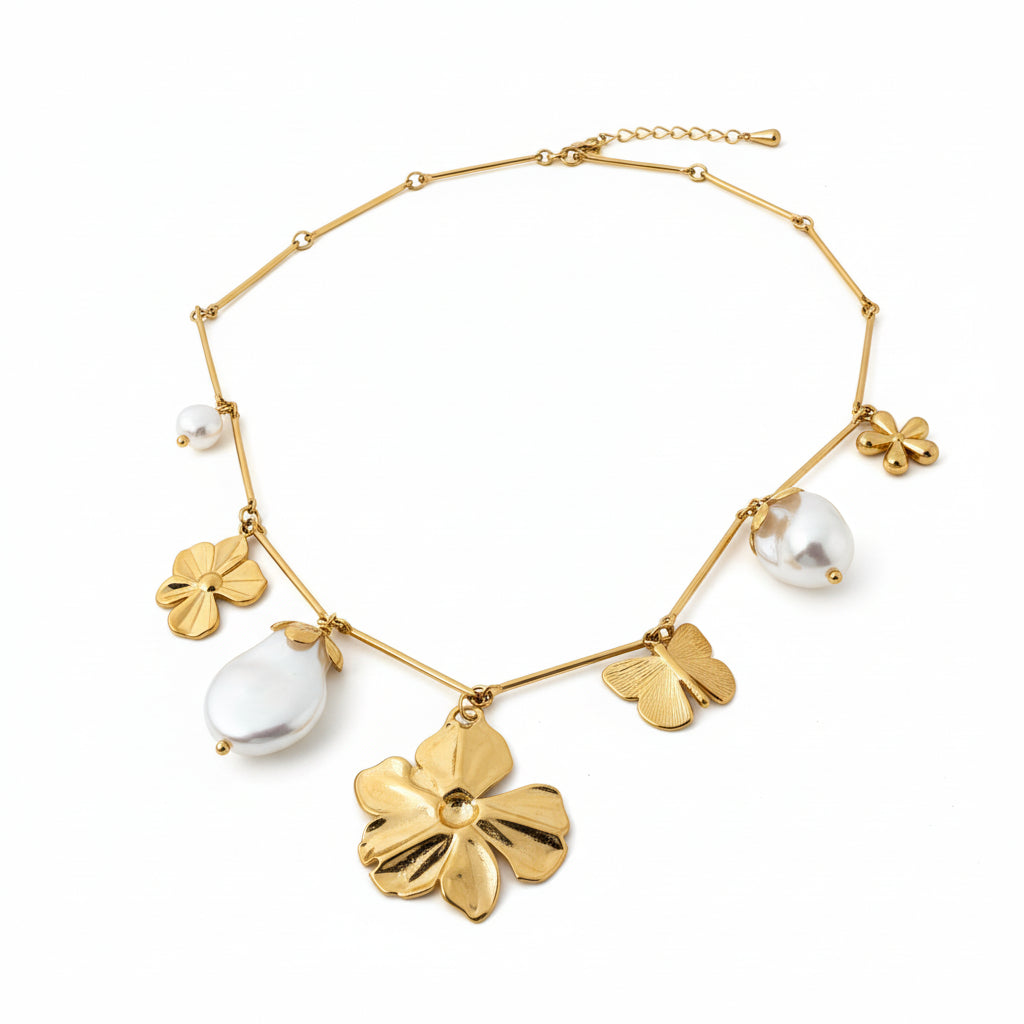 Collier court Printemps Audessia